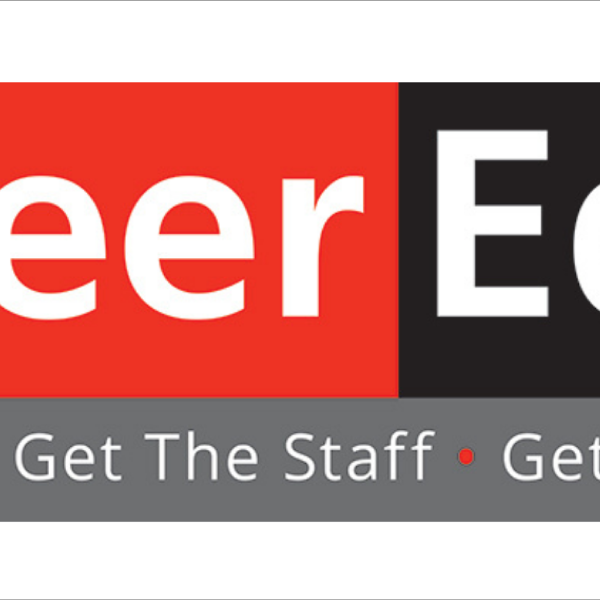 Career Edge logo with tagline: "Get The Job · Get The Staff · Get The Training" on a gray background.