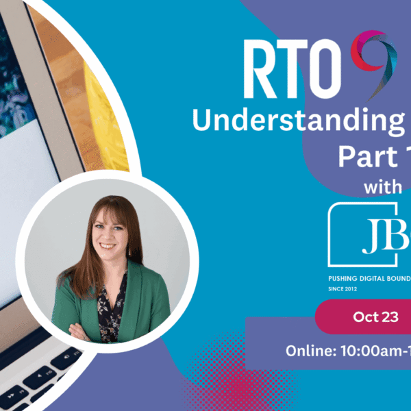Promotional graphic for an online event, "Understanding Meta Ads: Part 1," by Regional Tourism Organization featuring JBC. Discover insights on Oct 23, 10:00am–11:00am—including tips like how to prompt ChatGPT for better marketing strategies.